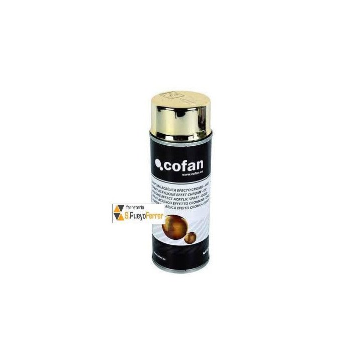 SPRAY AEROSOLART EFECTO ORO 400ML