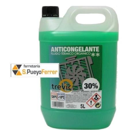 ANTICONGELANTE 30% VERDE 5L