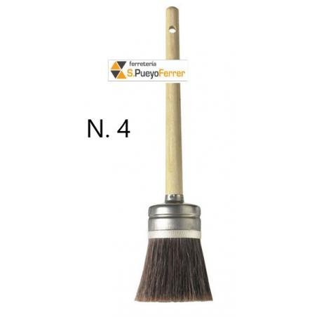 BROCHA CAMPIR FIBRA Nº 4