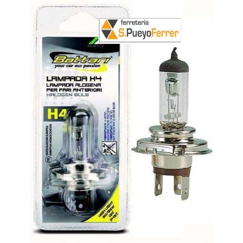 LAMPARA H4 12V 55W/60W P43T