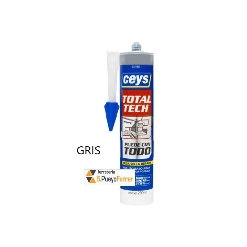 CEYS TOTAL TECH GRIS 290ML