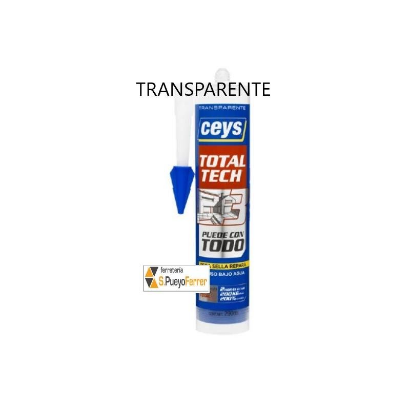 CEYS TOTAL TECH TRANSPARENTE 290ML