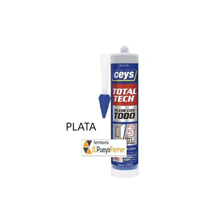 CEYS TOTAL TECH PLATA 290ML