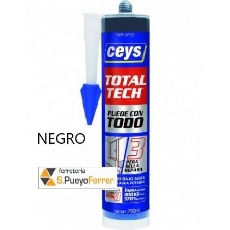 CEYS TOTAL TECH NEGRO 290ML
