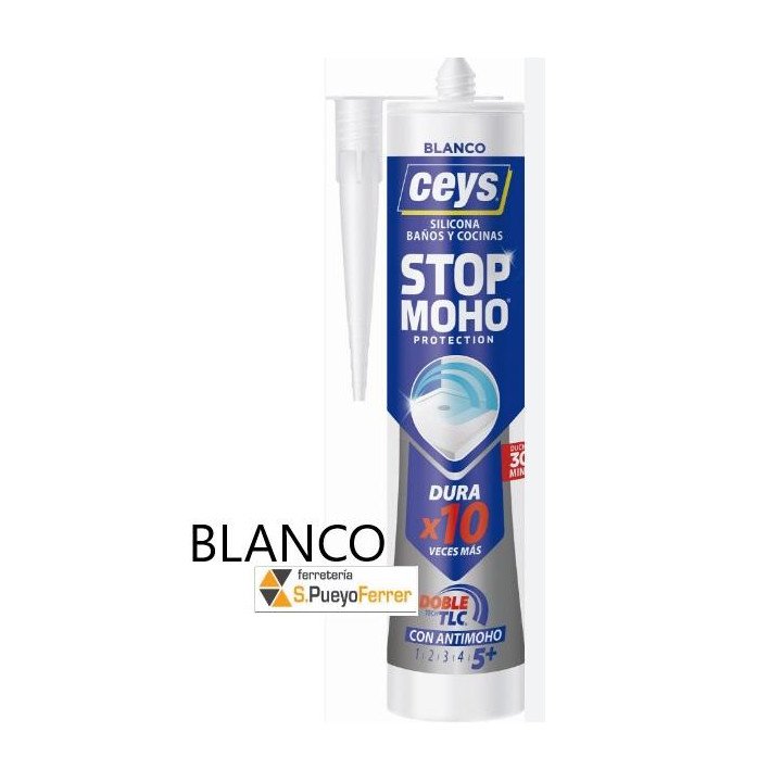 CEYS STOP MOHO X10 BCO CARTUCHO