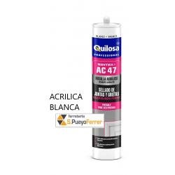 MASILLA ACRILICA BLANCO CARTUCHO