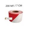 ROLLO 200 MT CINTA SEÑALIZAR B/R 7CM