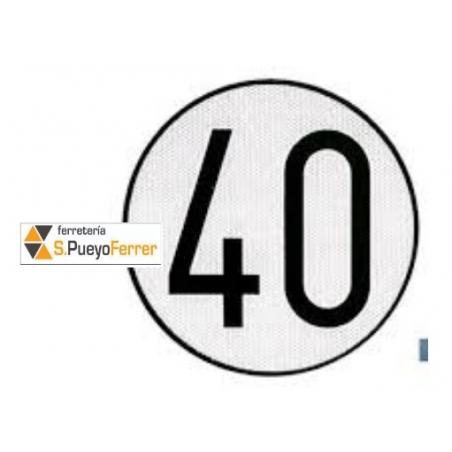 DISCO VELOCIDAD 40KM