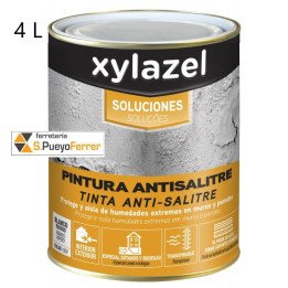 XYLACEL PINTURA ANTIHUMEDAD ANTISALITRE 4L