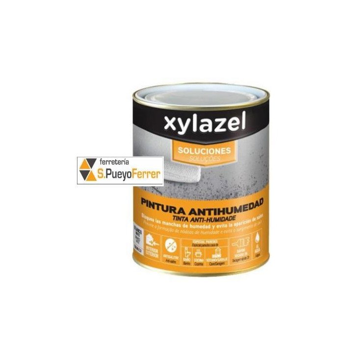 XYLAZEL PINTURA ANTIHUMEDAD AGUA 750