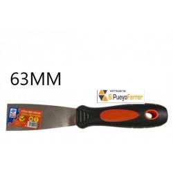 ESPATULA INOX MANGO BIMATERIA 63MM PROFER