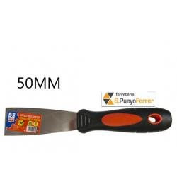 ESPATULA INOX MANGO BIMATERIA 50MM PROFER