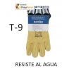 GUANTE VACUNO EXTRA RESISTENTE AGUA T-9