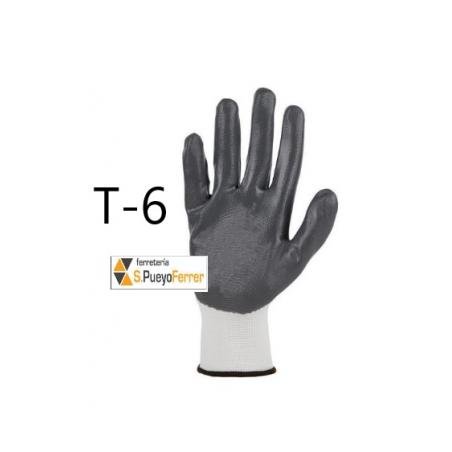 PAR GUANTE NITRILO TALLA 6