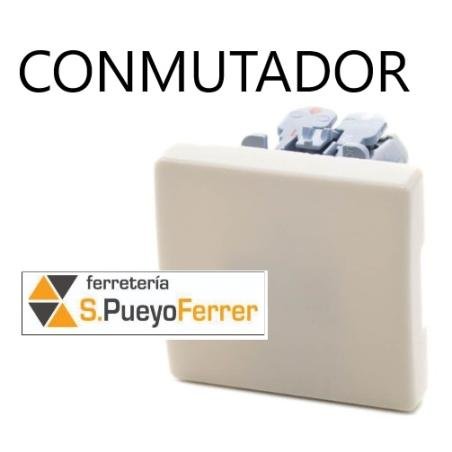 CONMUTADOR SIMON ANCHO S-27 MARFIL 27201-31