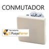 CONMUTADOR SIMON ANCHO S-27 MARFIL 27201-31
