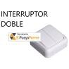 INTERRUPTOR DOBLE CONMUTADOR SUPERFICIE