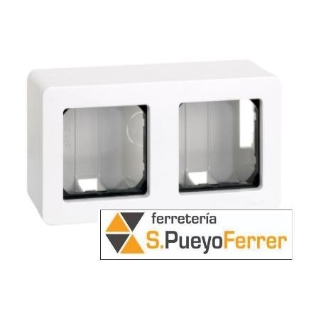 CAJA SUPERFICIE 2 ELEMENTOS BLANCA 27821-35