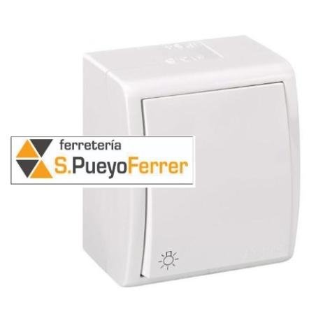 PULSADOR LUZ BLANCO AQUARIUS