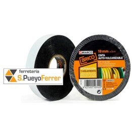 CINTA AUTOVULCANIZ 19X9M NEGRO
