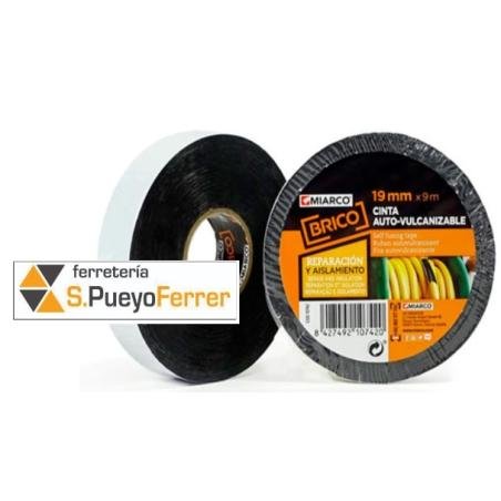 CINTA AUTOVULCANIZABLE 19X9M NEGRO