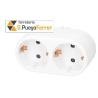 LADRON ADAPTADOR DOBLE MULTICONECTOR