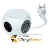 BASE MULTIPLE CUBO 3T + USB SIMON