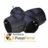 CLAVIJA TRIPLE NEGRA 16A