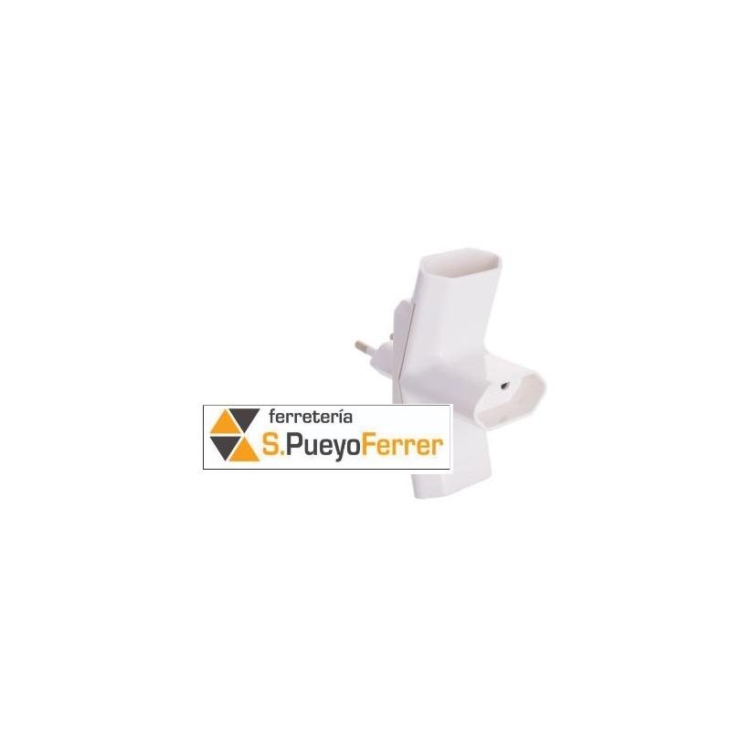 TRIPLE ADAPTADOR A BASE T/TL 4MM (EXP)