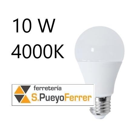 BOMBILLA LED STANDAR 10W E27 DIA 4000K